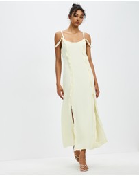 Third Form - Stroke Frill Slip Dress