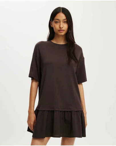 Cotton On - Tilly Layered Tshirt Dress