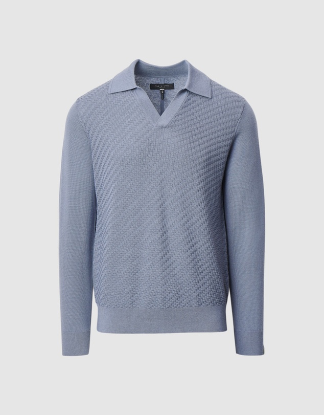 rag & bone - Charles Long Sleeve Johnny Polo