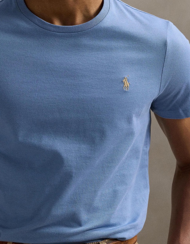 Polo Ralph Lauren - ICONIC EXCLUSIVE - Custom Slim Fit Jersey Crewneck T-shirt