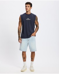 Thrills - Mid Slacker Denim Shorts