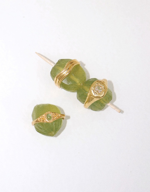 HOUSE OF SLANI - Textured Willow Ring