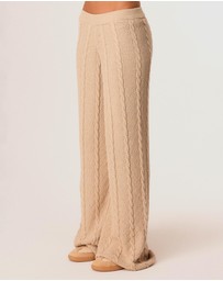 SNDYS - Cici Cable Knit Pants
