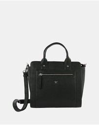 Pierre Cardin - Pierre Cardin Ladies Leather Mini Tote Crossbody Bag