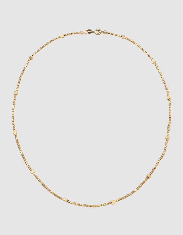 Elli Jewelry - Necklace Heart Hematite Bead 925 Sterling Silver Gold-Plated