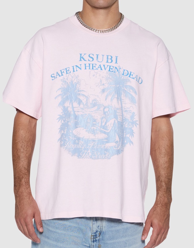 Ksubi - Paradiso Ekcess SS Tee Ice Quartz