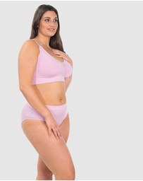 B Free Intimate Apparel - Wire-free Full Bust Bamboo Bra (E-F-G-H) Cup
