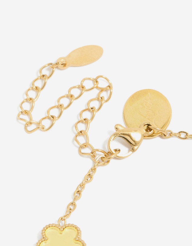 Lovisa - Waterproof Gold Plated Stainless Steel Butter Yellow Flowers Charm Bracelet
