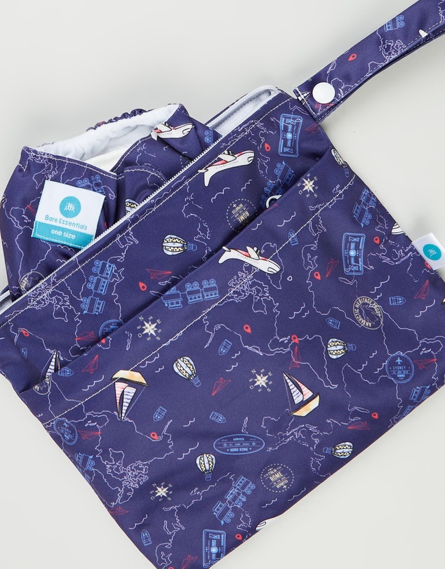 itti bitti - Reusable Cloth Nappy & Wetbag - Travel