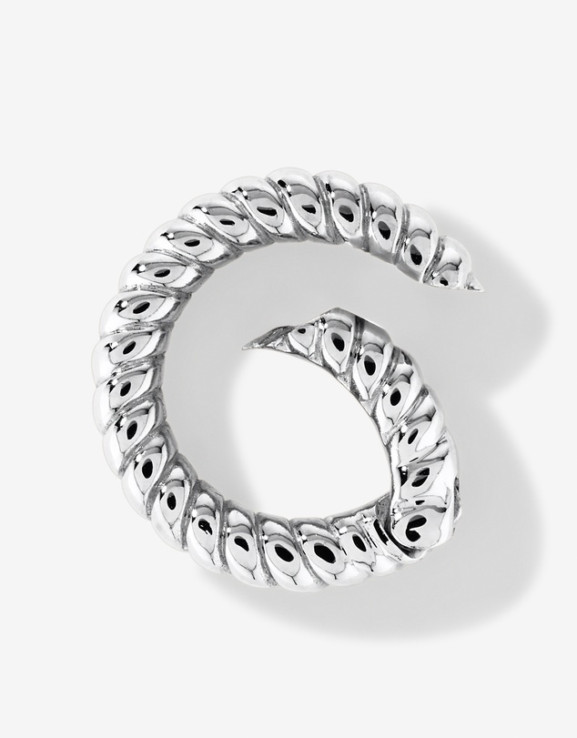 Michael Hill - Twisted Circle Pendant Connector in Sterling Silver