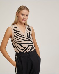 Oxford - Zebra Knitted Vest
