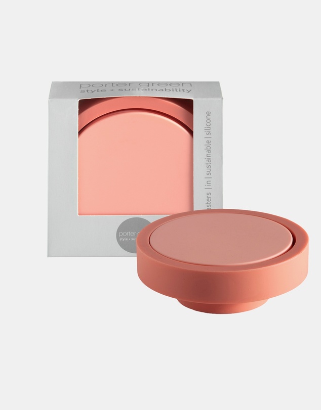 porter green - ciss | unbreakable silicone coasters