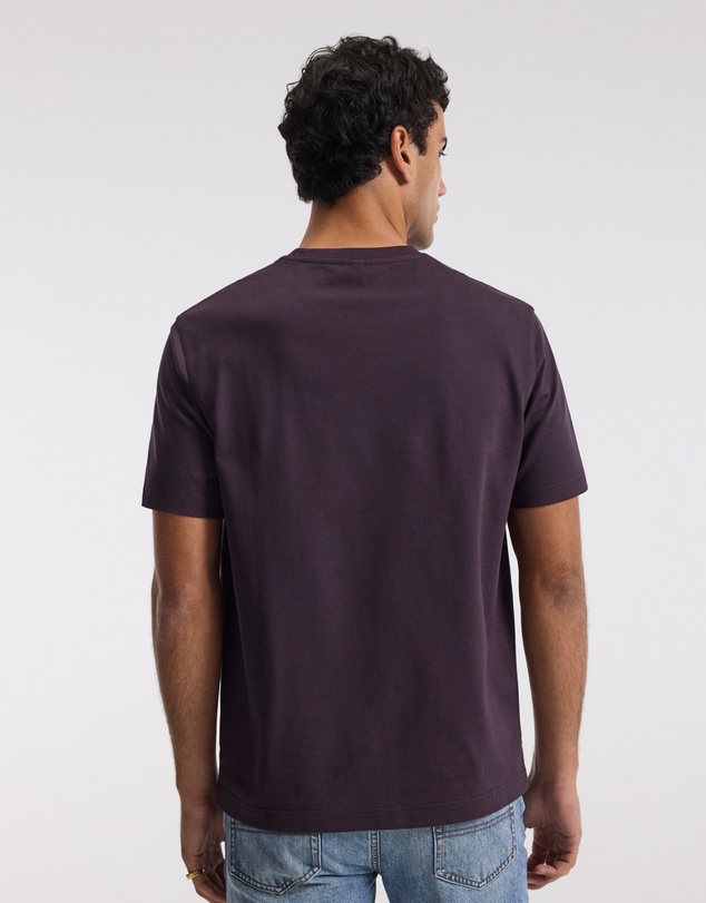 Calibre - Relaxed Crew T-shirt Plum