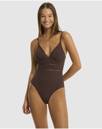 Sea Level Australia - Essentials Edit Cross Back Tri One Piece