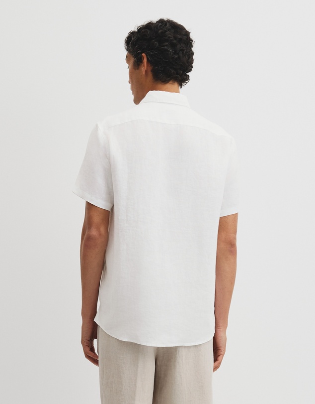 Country Road - Regular Fit Short Sleeve Linen Shirt