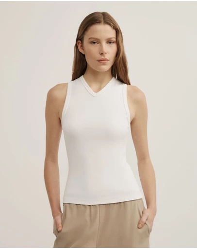 Witchery - High V-neck Tank