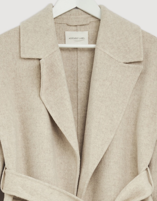 Revibe - Repaired Assembly Label Ivy Wool Coat - AU 6