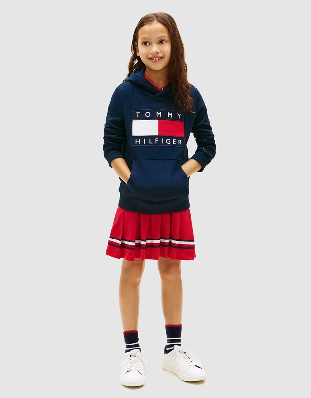 Tommy Hilfiger - Heritage Flag Badge Terry Hoody - Kids