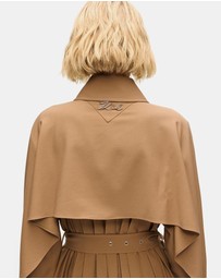Karl Lagerfeld - Pleated Trench Coat