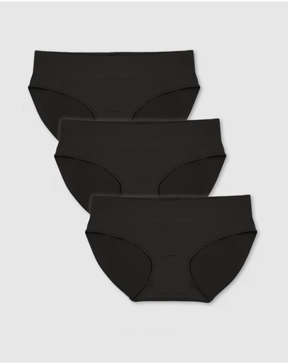 B Free Intimate Apparel - Smooth-Touch Hipster Bikini - 3 Pack