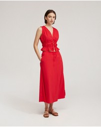 Oxford - Capri Cotton Skirt