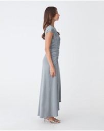 Forcast - Kim Asymmetric Ruched Dress