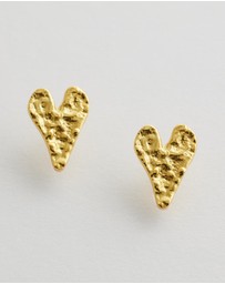 Native Sol - Rivellia Heart Earrings