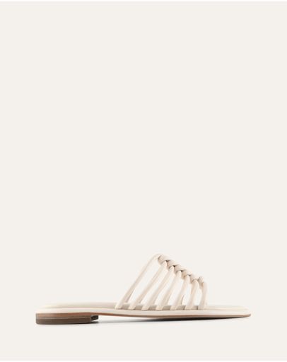 OFF WHITE LEATHER