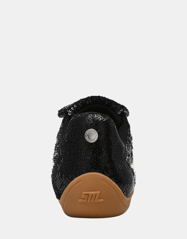 Steve Madden - Freekick Black Sequin Sneakers