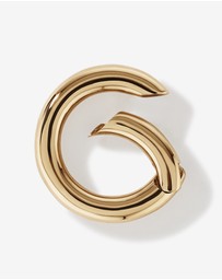 Michael Hill - Polished Circle Pendant Connector in 10k Yellow Gold
