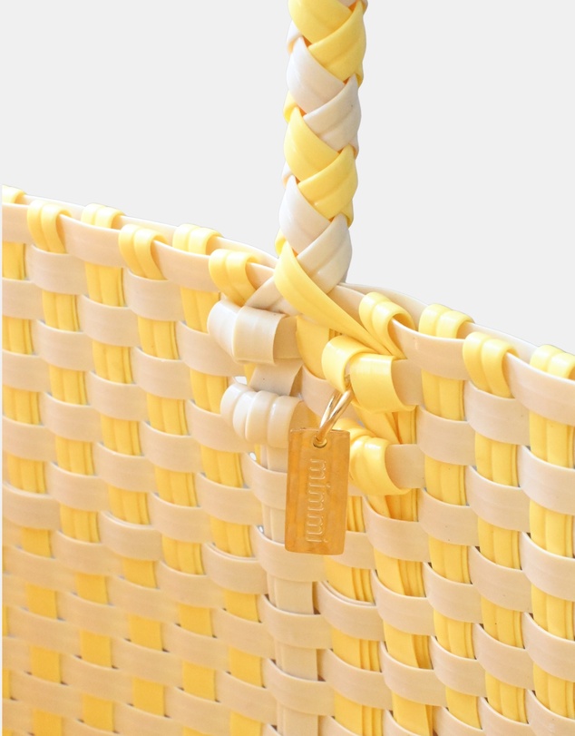Mimmi Terra - Woven Eco Tote Limone
