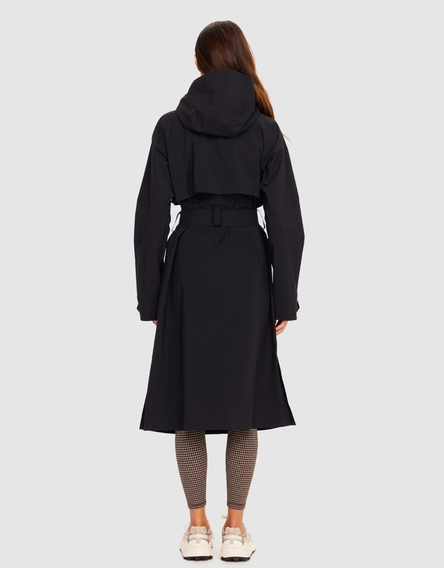 The Upside - James Hooded Trench Coat
