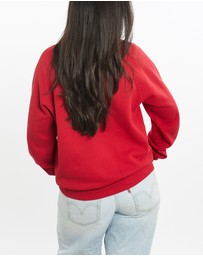 Vintage by The Real Deal - Pre Loved - Vintage 90s Kitten & Puppy Hand Painted Sweatshirt