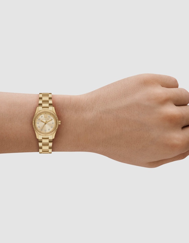 Michael Kors - Lexington Gold Tone Analogue Watch
