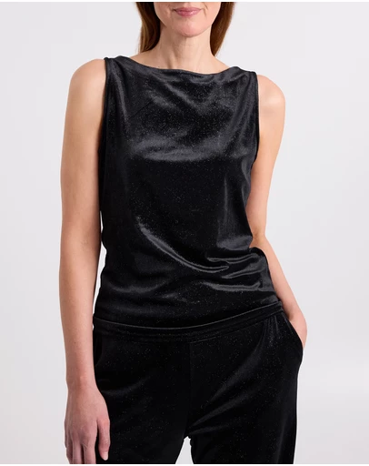 David Lawrence - Ottillie Velvet Top
