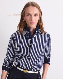 Sportscraft - Hannah Stripe Cotton Silk Shirt