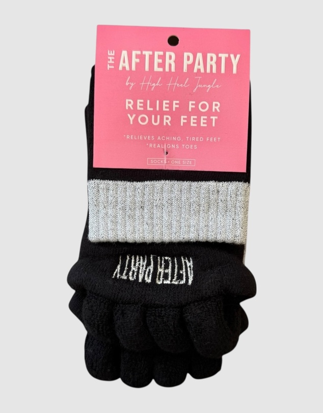 High Heel Jungle - The After Party Foot Relief Socks - Black