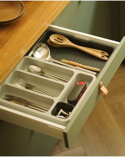 Joseph Joseph - DrawerStore™ Expandable Cutlery Tray (Grey)