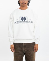 Vintage by The Real Deal - Pre Loved - Vintage University of Notre Dame Sweatshirt