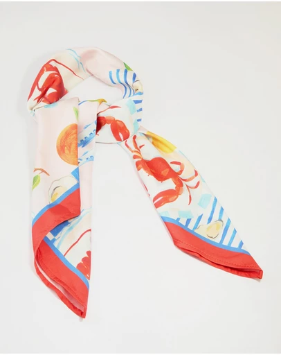 Lovisa - Summer Food Print Fabric Scarf