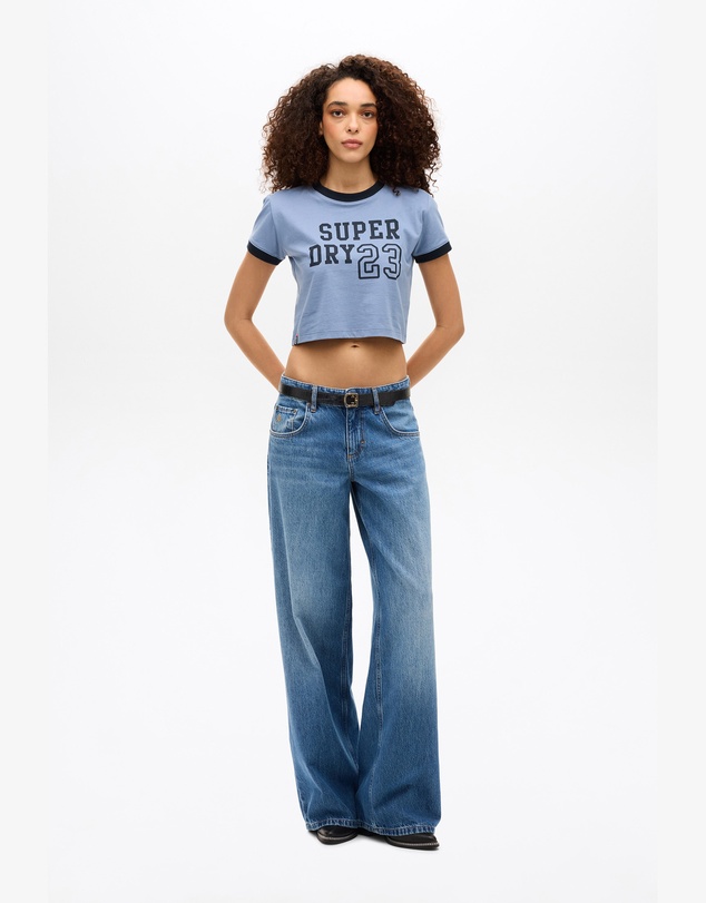 Superdry - Athletic Essentials Ringer Slim Fit Tee