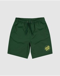 Santa Cruz - Opus Dot Cruzier Beach Shorts - Teens