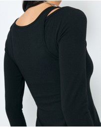 AERE - Elsa Double Layered T-Shirt