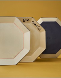 Black Blaze - Gem Dinner Plate