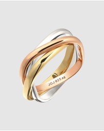 Elli Jewelry - Ring Trio 925 Sterling Silver
