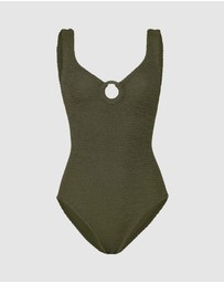 Hunza G - Coverage Celine Swim With Fabric Covered Hoop