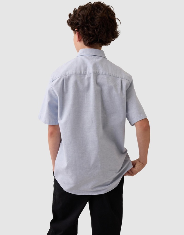 GAP - SS Standard Oxford Shirt - Teens