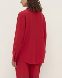 Assembly Label - Betty Silk Long Sleeve Shirt