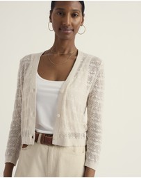 Seasalt - Seasalt Cornwall Neutrals Sweet Day Cotton Cardigan