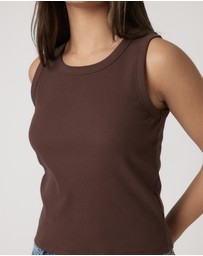 Decjuba Kids - Harper Logo Tank - Teens